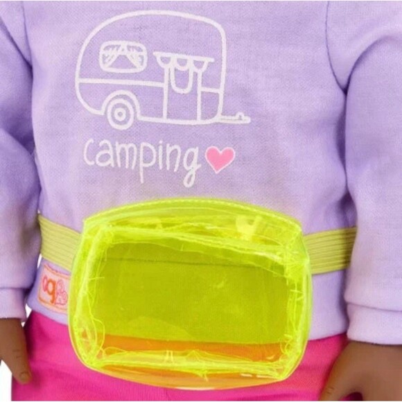 Our Generation Elissa 18'' Camping Doll & Accessories Set NEW - Picture 4 of 7